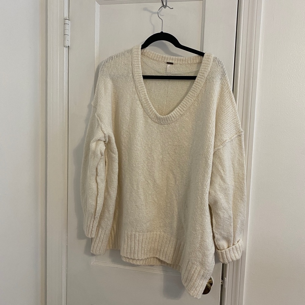 *WORN ONCE* Free People oversized sweater